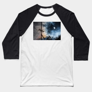 Power Lines Baseball T-Shirt